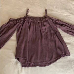 Purple blouse